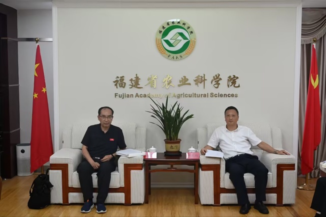 中国农科院农经所毛世平书记到我院调研推进东南院合作项目建设工作